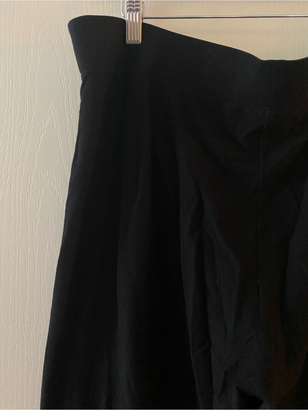 EILEEN FISHER Washable Crepe Pull-On Pants in Black - XL - Picture 8 of 10